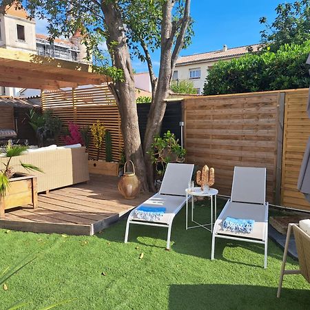 Magnifique Appartement 2 Chambres Avec 50 M2 De Jardin Privatif ลา โคร ภายนอก รูปภาพ